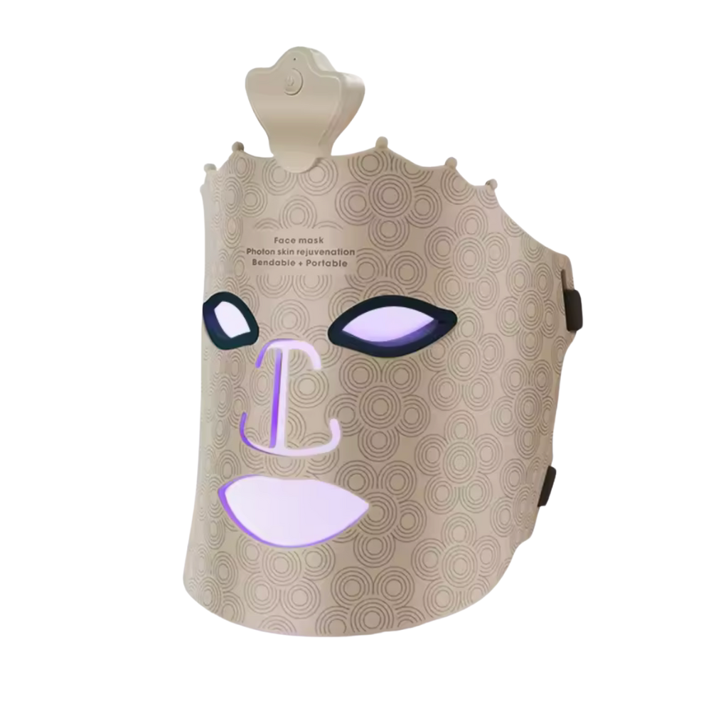 Masque visage luminothérapie souple produit