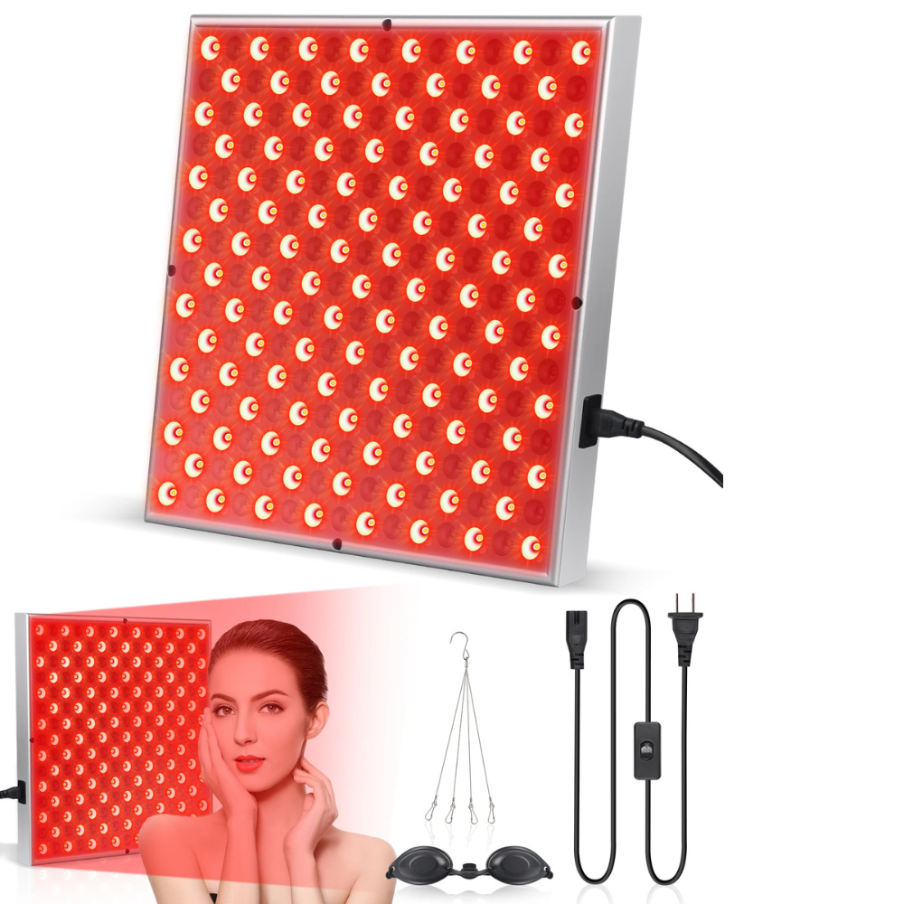 Lampe luminothérapie lumière rouge panneau cable