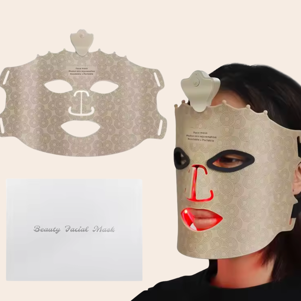Masque visage luminothérapie souple presa