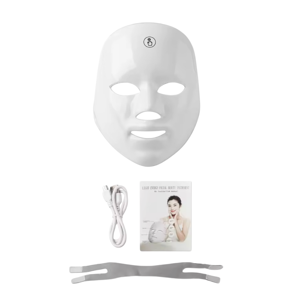 Masque luminothérapie visage rigide 