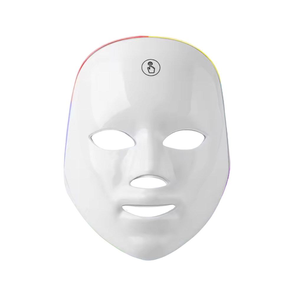 Masque luminothérapie visage rigide blanc