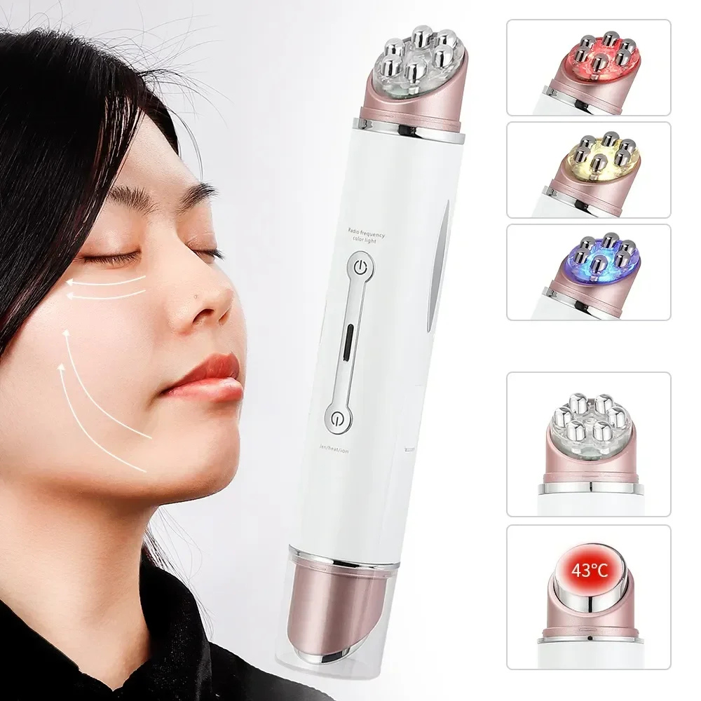 Masseur luminothérapie anti-rides femmes