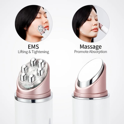 Masseur luminothérapie anti-rides ems