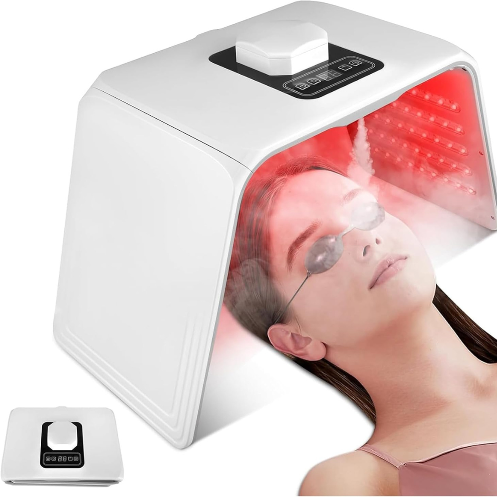 Machine luminotherapie anti-rides lunette protection