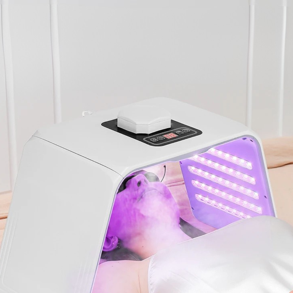 Machine luminotherapie anti-rides hydratant