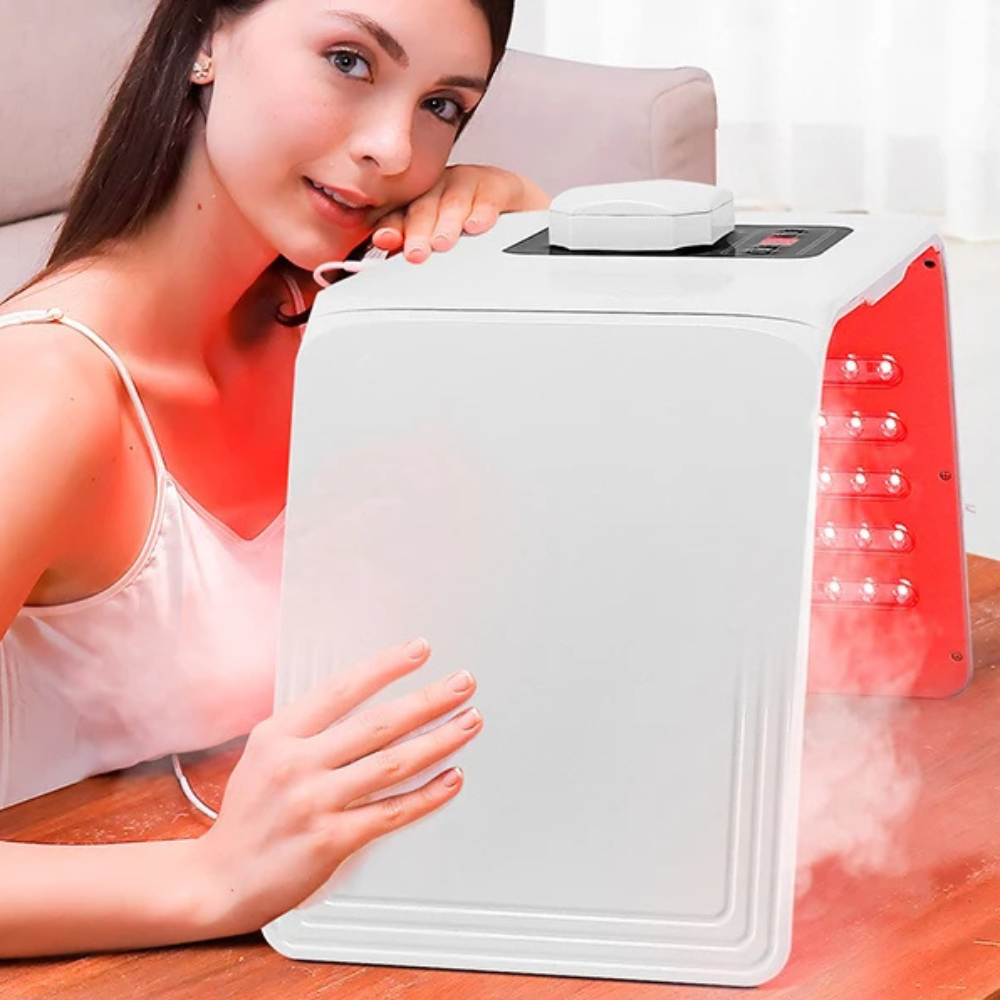 Machine luminotherapie anti-rides visage