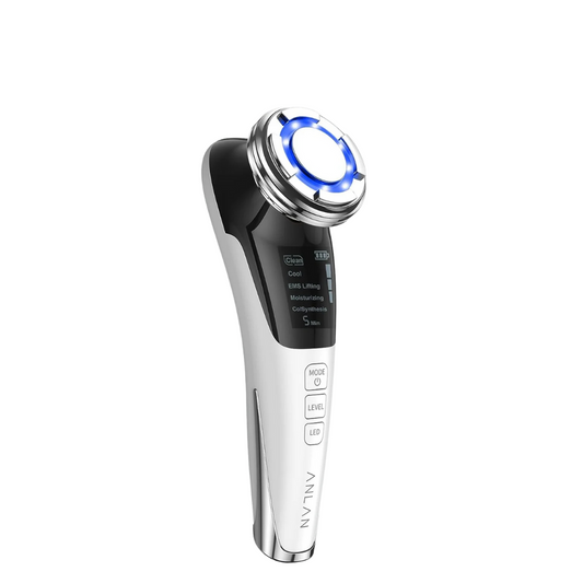 Masseur luminothérapie microstimulation femme