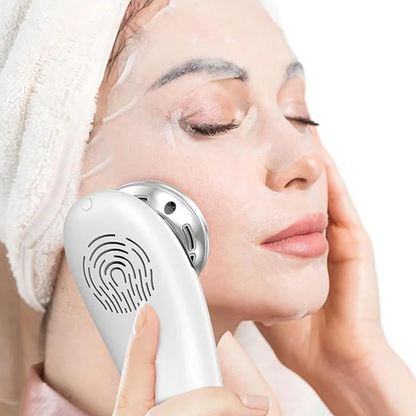 Masseur luminothérapie microstimulation femme