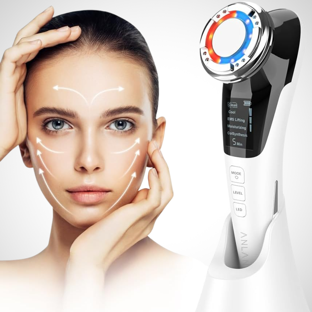 Masseur luminothérapie microstimulation fonctions